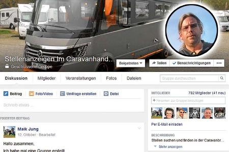 „Stellenanzeigen im Caravanhandel und Industrie“ versammelt Stellenangebote aus der gesamten Freizeitfahrzeugbranche.