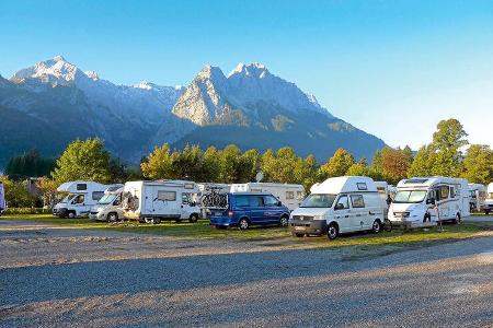 Wohnmobilhafen Zugspitzblick
