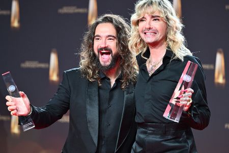 kaulitz zwillinge mit fernsehpreis 2023