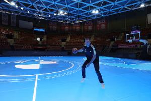 ASB Glass Floor im BMW Park: Bayern München spielt Basketball auf Video-Glasboden