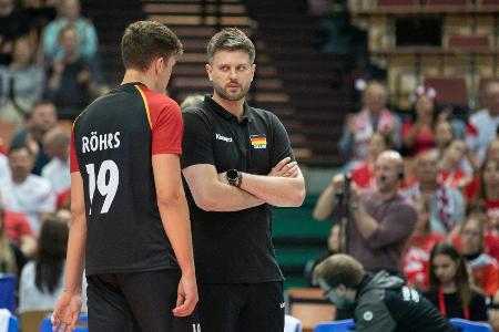 Volleyballer mit Selbstvertrauen in Knaller-Duelle Volleyballer mit Selbstvertrauen in Knaller-Duelle