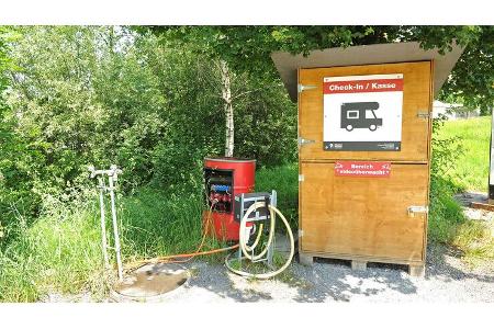 Schweizer Bodenseeregion - Stellplatz Allmend Rheintal