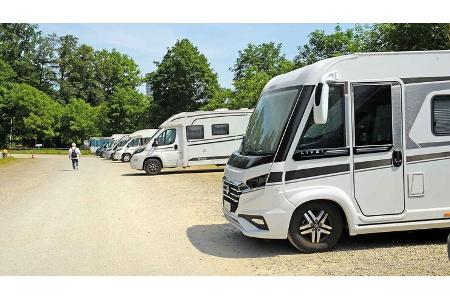 Schweizer Bodenseeregion - Stellplatz am P4