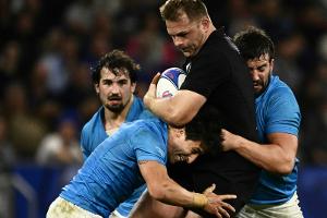 Rugby: Neuseeland zieht ins Viertelfinale ein
