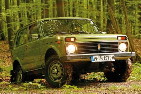 Lada Niva, Frontansicht