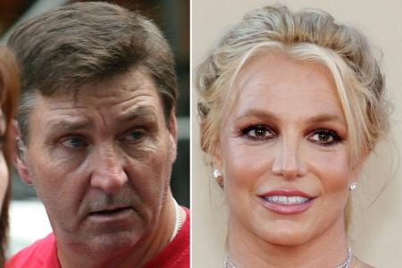 Britney Spears' Vater Jamie liegt Britney Spears' Vater Jamie liegt