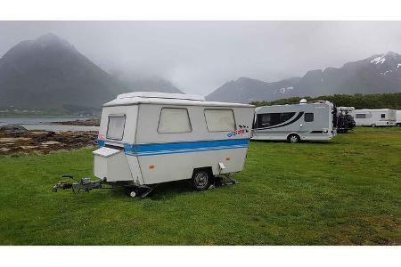 Lofoten - Wohnwagen