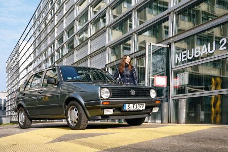 VW Golf II, Frontansicht
