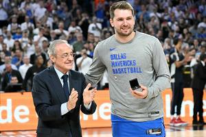 Doncic bei Kurzeinsatz in Madrid gefeiert
