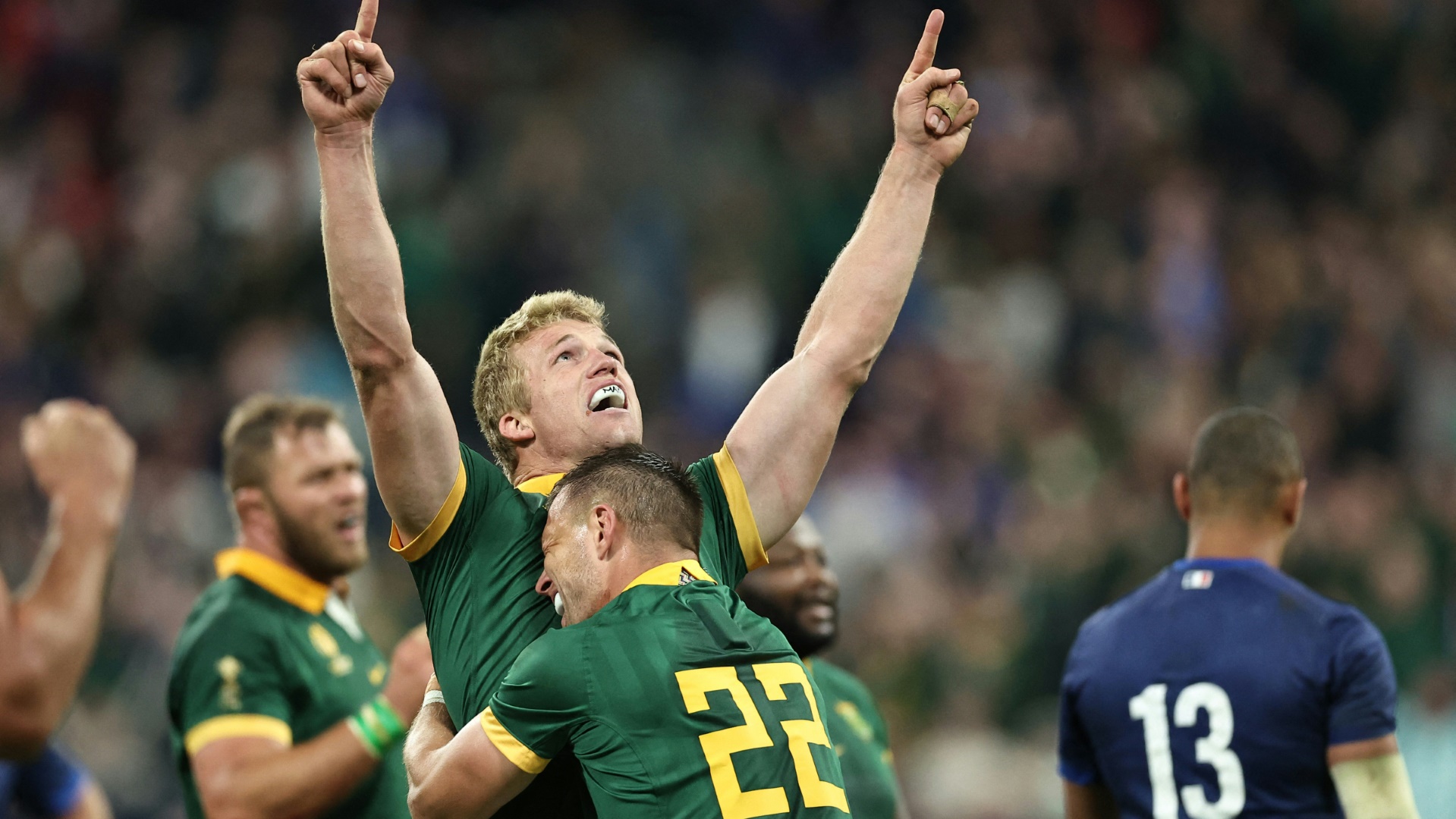 Rugby Südafrika beendet Titeltraum von Gastgeber Frankreich