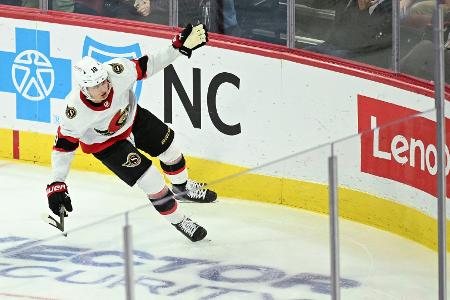 NHL: Stützle trifft, Senators siegen NHL: Stützle trifft, Senators siegen