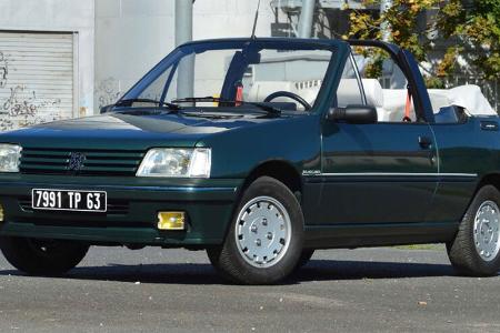 Peugeot 205 Cabriolet Roland Garros (1990) 3050 km Peugeot 205 Cabriolet Roland Garros (1990) 3050 km