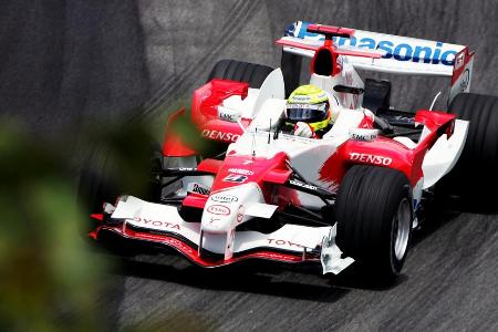 20. Platz: Ralf Schumacher (Toyota) - Ausfall Runde 10