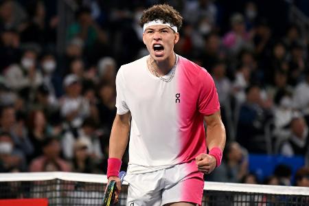 Turnier in Tokio: US-Jungstar Shelton erstmals in ATP-Finale Turnier in Tokio: US-Jungstar Shelton erstmals in ATP-Finale