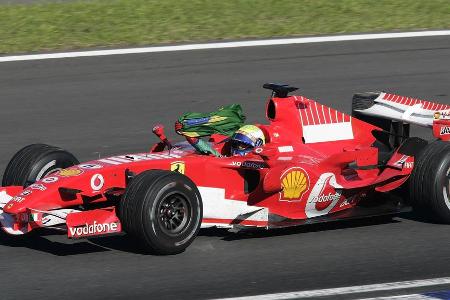 1. Platz: Felipe Massa (Ferrari) - Siegerzeit: 1:31:53,751 Stunden