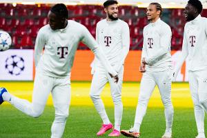 FC Bayern: Abschlusstraining mit Mazraoui und Gnabry