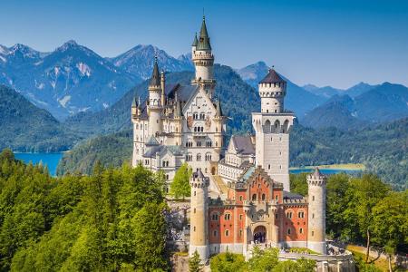 Frage 11: Wo liegt das Schloss, das sich Disney zum Vorbild nahm?