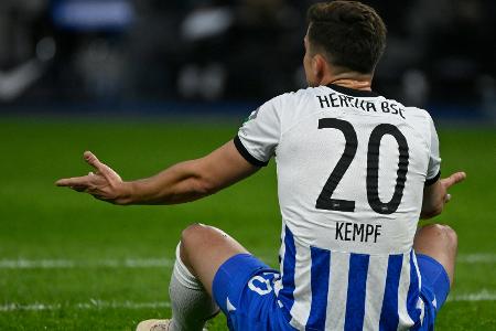 Zwei Spiele Sperre für Herthas Kempf Zwei Spiele Sperre für Herthas Kempf