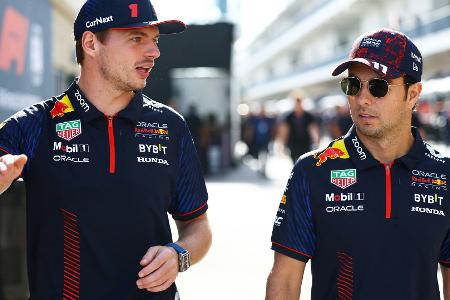 Perez kritisiert übersteigerte Rivalität zu Verstappen Perez kritisiert übersteigerte Rivalität zu Verstappen