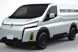 Der Hiace kommt als Elektro-Transporter