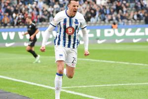 Zweimal Tabakovic: Hertha siegt im Verfolgerduell