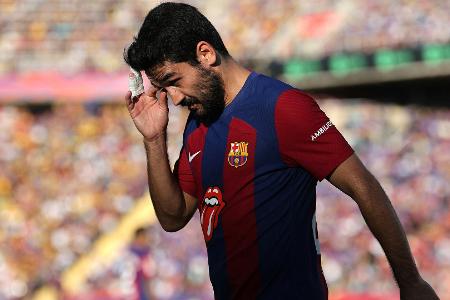 Gündogan verärgert über Barca-Kollegen nach Clasico-Pleite Gündogan verärgert über Barca-Kollegen nach Clasico-Pleite