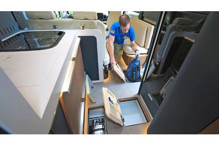 Laika Kreos H - Bordtechnik