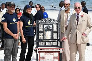 König Charles bekommt Thron aus recyceltem Kunststoff