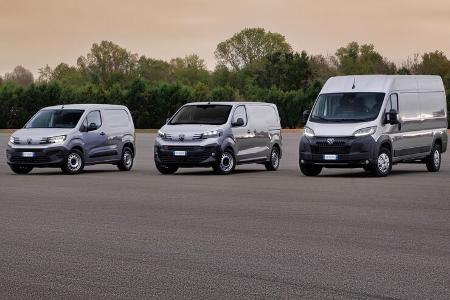 Neue Stellantis Vans und Transporter 2024 Opel Peugeot Citro‘n Fiat