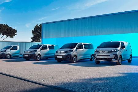 Neue Stellantis Vans und Transporter 2024 Opel Peugeot Citro‘n Fiat