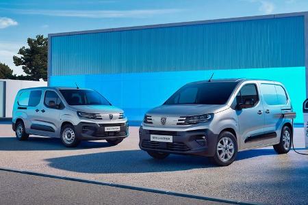 Neue Stellantis Vans und Transporter 2024 Opel Peugeot Citro‘n Fiat