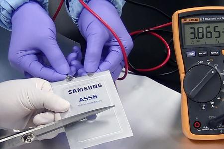 Samsung Solid State SAIT Feststoff Batterie Akku