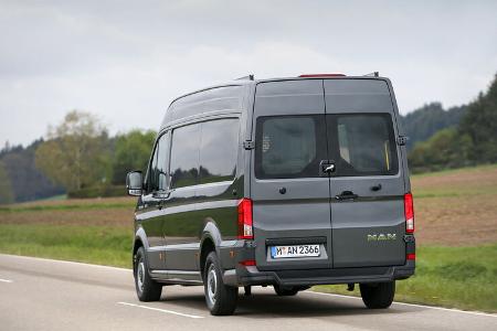 MAN TGE 4x4 130 kW Kastenwagen im Fahrbericht