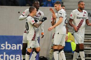 Zehnter Pflichtspielsieg in Folge: Bayer nicht zu stoppen