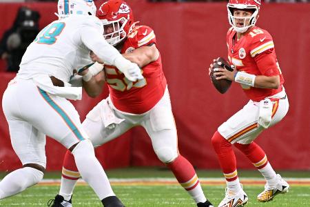 In Frankfurt: Chiefs um Mahomes schlagen Miami