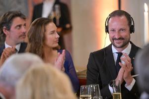 Kronprinz Haakon amüsierte beim Dinner in München - in Mundart