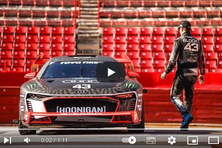 Ken Block Electrikhana Two 2 Audi Hoonitron Mexico City