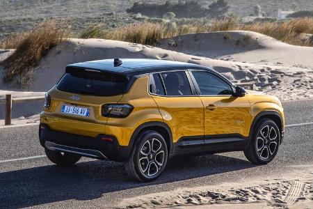 Jeep Avenger Elektro Neuvorstellung Modelljahr 2023