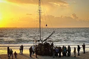 Mann strandet mit Segelboot auf Norderney - und will bleiben