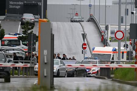Mercedes Sindelfingen Schüsse