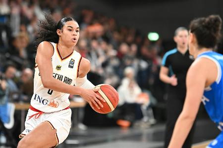 Trotz Sabally: DBB-Damen verlieren gegen Italien Trotz Sabally: DBB-Damen verlieren gegen Italien