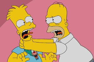 "Die Simpsons": Homer wird Bart weiter würgen