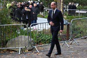 Prinz William besucht Beerdigung von Sir Bobby Charlton