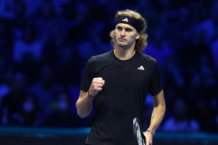 Zverev startet mit Auftaktsieg in ATP Finals