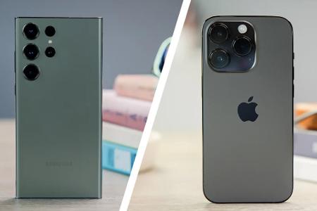 Galaxy S23 Ultra und iPhone 14 Pro