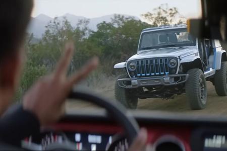 Jeep Wrangler ab 2030 unter Wasser