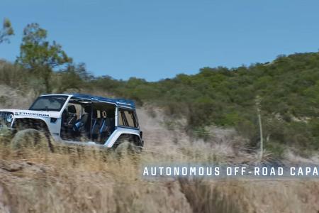 Jeep Wrangler ab 2030 unter Wasser