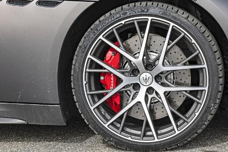 Maserati GranTurismo Trofeo, Reifen + Bremssattel