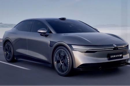 Zeekr 007 Weltpremiere: Zeekr 007 Luxus-Limousine mit 870 km Reichweite