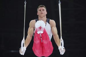 Weltmeister Dauser gegen russische Turner bei Olympia
